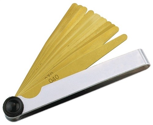 Fühlerlehre Blattstärke 0.05-1.0mm Ms. L.100mm Bl. 13 St.