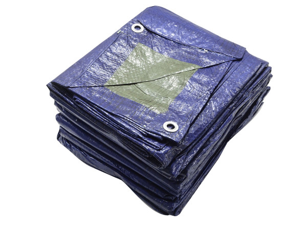 Nespoli Gewebeplane 6x10m blau Stärke ca. 80g/qm