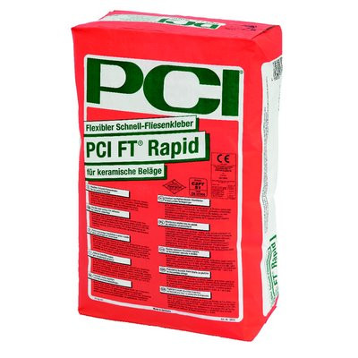 PCI FT-Rapid 25kg Sack Farbe:grau Klebemörtel