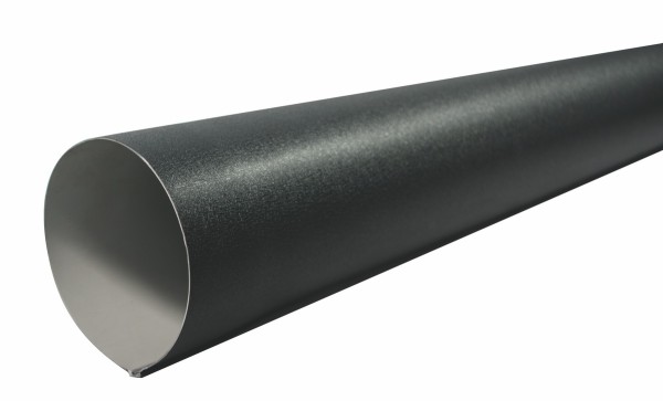 Haushaut Aluminium Fallrohr 0.7mm 3m DN 100 Anthrazit Pearls