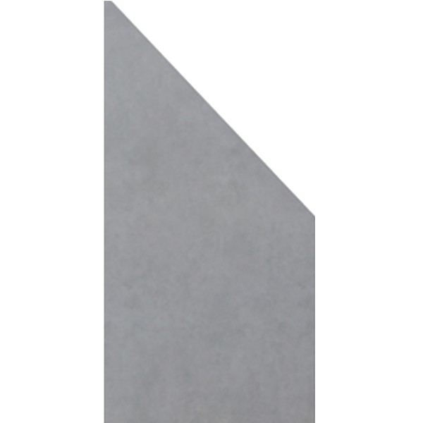 Brügmann System Board Keramik 90x180/90x0.6 Zement hell Komplett-Modul