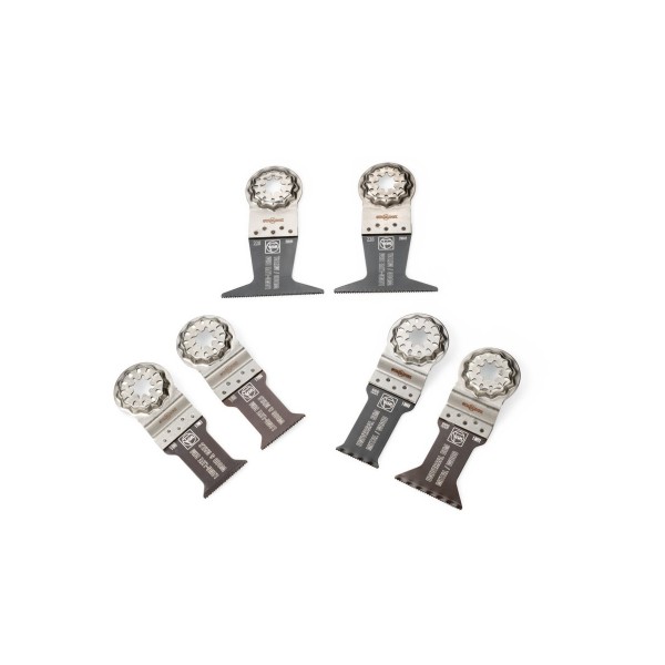 Brzeszczoty do pił wgłębnych Fein Best of E-Cut Starlock WOOD & METAL 6 E-Cut
