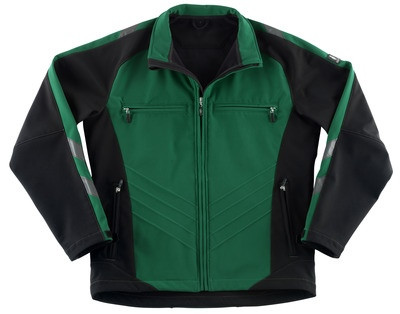 MASCOT® Dresden softshell jacket green/black size L