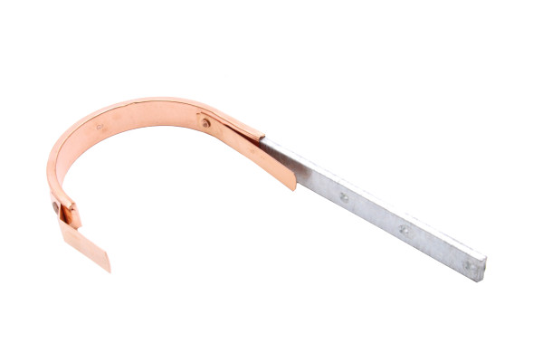 LEH CU umm. Rinnenhaken halbrund 33-25/8mm Münchner Ausführung