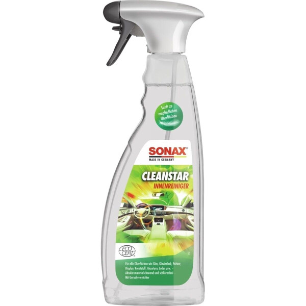 SONAX CleanStar Ecocert Innenreiniger 750 ml