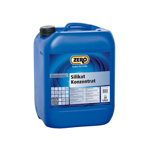 Zero Silikat Konzentrat 10 Liter Einlassgrund a. Silikatbasis transparent