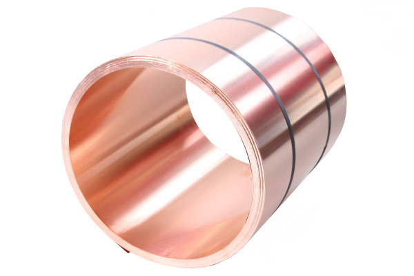 Cu Band-EM Material halbhart SF-CU-F24 nach DIN EN 1172 Zusch. 0.6x600mm