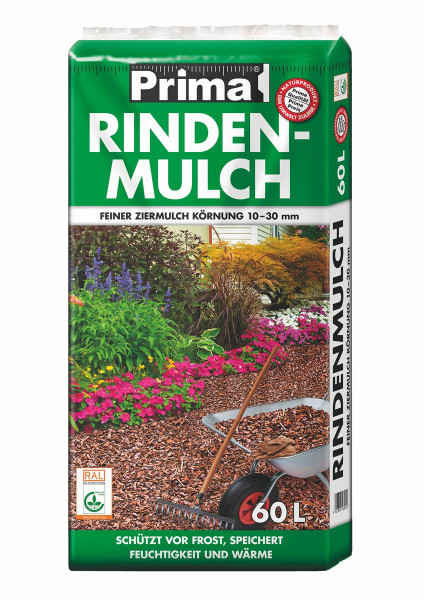 Prima bark mulch 10-30mm 60l RAL/ GGS quality assured