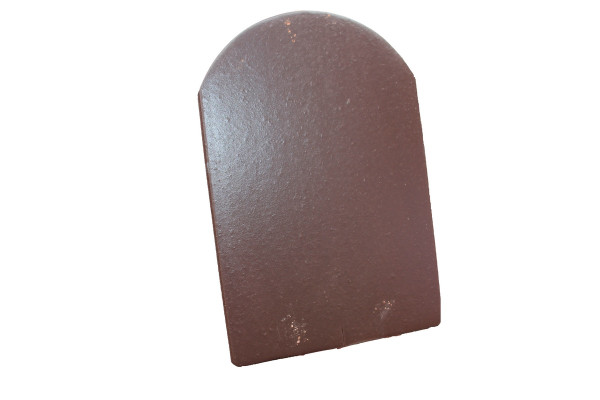 Erlus Biber Ridgeplatten Round Cut Brazil Brown