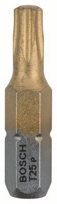 Bosch Schrauberbit MaxGrip 3er-Pack T25 25mm 1/4""-Außensechskantschaft