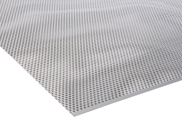 Aluminium Lochblech 1.0x1000x2000mm Rv 5/7 freier Lüftungsquerschnitt 46.27%