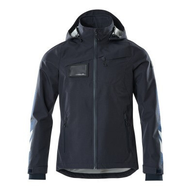 MASCOT® Hard Shell Jacket waterproof black-blue size XL