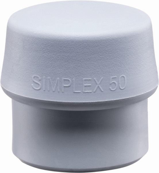 SIMPLEX-Schlageinsatz TPE-mid Ø60mm grau HALDER 3203.060