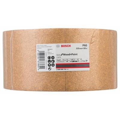 Bosch Schleifpapierrolle C470 P60 115mm 50m/Rolle