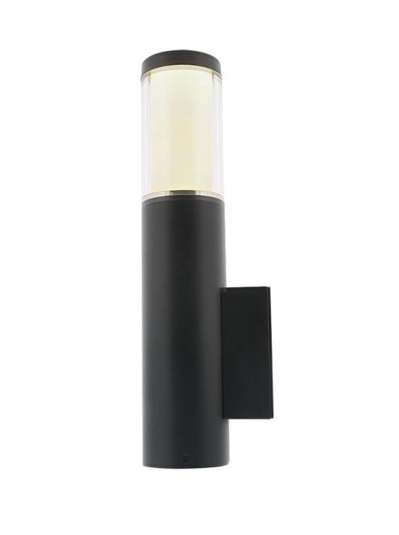 in-lite Wandleuchte LED Liv schwarz 12V 2W Alu. warmweiß