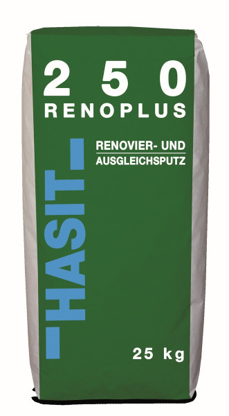 Hasit 250 Renoplus 1mm 25kg bag renovation and leveling plaster