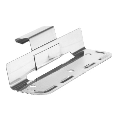 Edelstahl Schiebehafte Oberteil und Unterteil montiert Nr. 6 25 mm