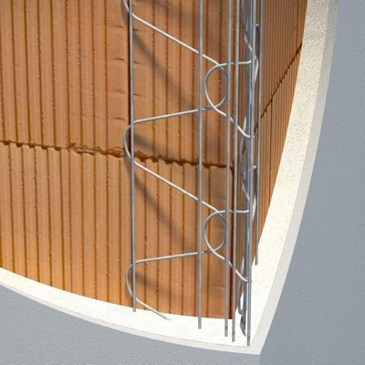 WIDRA Drahteckwinkel AP vz 2.95m gleichschenklig , 62 x 62 mm