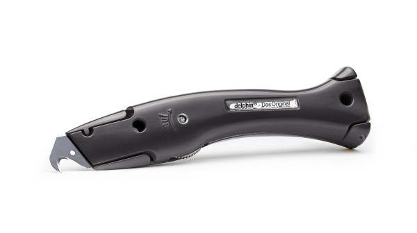 Delphin®-03 Farb Edition Schwarz Universalmesser inkl. Kunststoffköcher