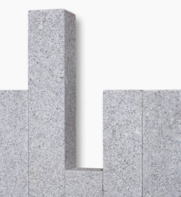 Delta Granit Palisade G603 JM 200x15x15 OF all. total fl. Edges chamfered gray