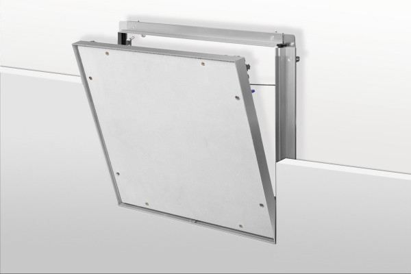 Knauf AQUAPANEL REVO 12.5 OSK aluminiowa klapa rewizyjna 400x400mm montaż naścienny