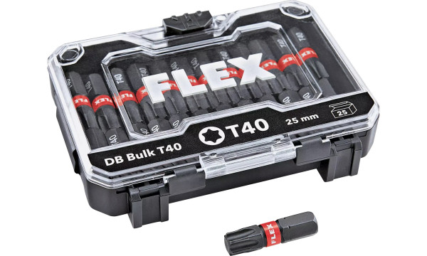 FLEX Bit Set DB Bulk T40 25-teilig