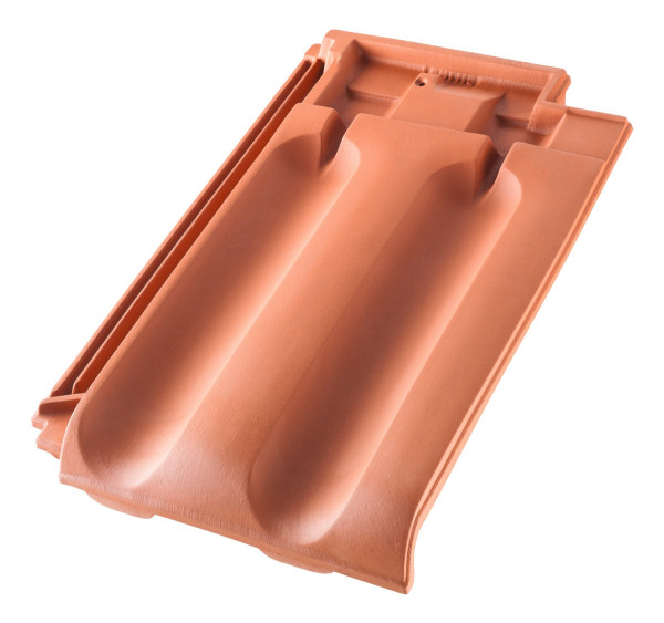 Erlus Großfalz XXL Ortgangziegel rechts naturrot - N