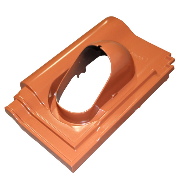 Klöber Venduct® Grundplatte o. Rohr KE0026 f. CRE MZ3 alt kupferrot engob.