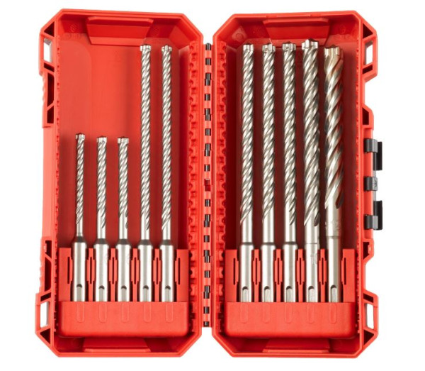 Milwaukee Hammerbohrerkassette MX 4 10-tlg.