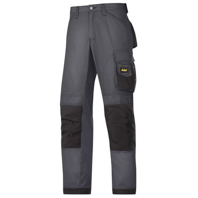 Hultafors Handwerkerhose Rip-Stop stahlgrau-schwarz Gr. 48