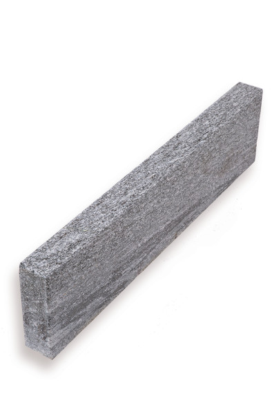 SELTRA Palisade BIASCA silbergrau-lin. 8x25x100cm satiniert Gneis China