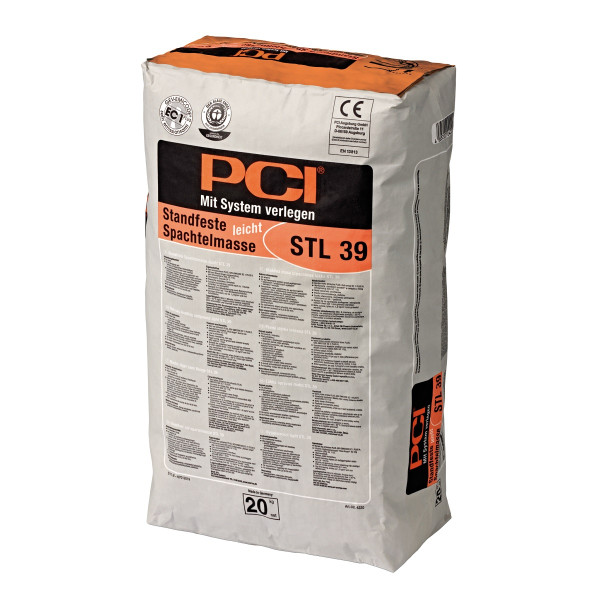 PCI STL39 Spachtelmasse leicht grau - 20kg Sack