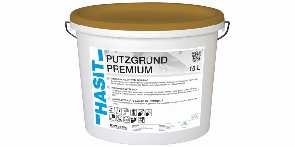 Hasit Putzgrund Premium 5-litrowe wiadro mineralnego aktywnego podkładu białego