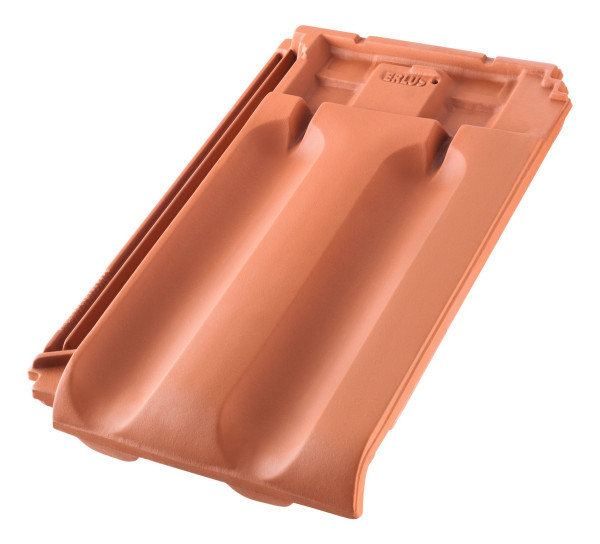 Erlus Ergoldsbacher large interlocking tile XXL 1st grade natural red - N