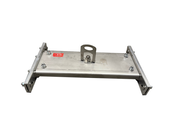 LUX-top® FALZ-PLUS II DSF - 480-610 mm Anschlagpunkt zum Klemmen Edelstahl