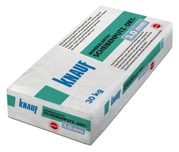 Knauf MineralAktiv SP Dry 3mm weiß 30kg Hybrid Scheibenputz Dry