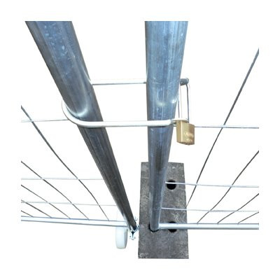 Schake Bauzaunschloss m. Vorhangschloss vz