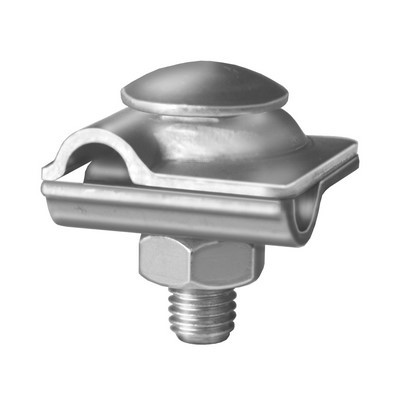 Mastertec Multiklemme rund/rund Ø 8-10mm V4A 2-tlg DIN EN 62561-1