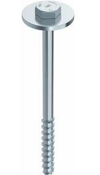 MULTI-MONTI-plus Schraubanker 6.0x60 6Kt.-Kopf m. Scheibe vz blau