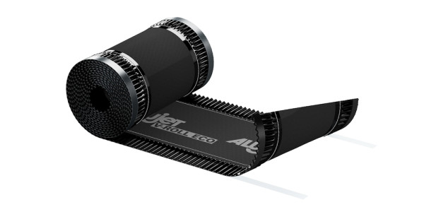 ALUJET V-Roll ECO schwarz 5m First- und Gratrolle Breite 310mm