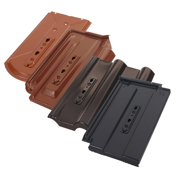 LEH PB Metalldachplatte Flachdachpf. Click17 Dunkelbraun MZ3 Klassik