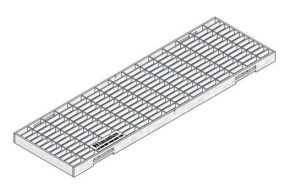 FASERFIX KS 100 Gitterrost MW 30/10 vz. 500x149x20mm Klasse B 125