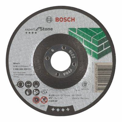 Tarcza tnąca Bosch Expert offset kamienia C 24 R BF 125x2,5mm