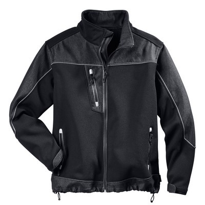 Scheibler Softshelljacke Leno schwarz/anthrazit - Gr. XXXL
