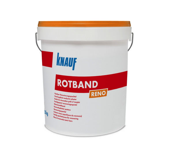 Knauf Rotband Reno Eimer 20kg Pastöser Renovierungsspachtel