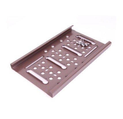 Braas Sicherheitstritt Pro Stahl vz 42x25cm brau beschichtet