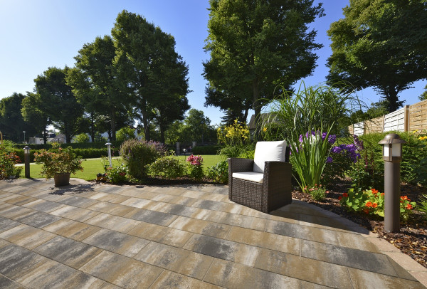 KANN La Tierra Terrassenplatte betongl. 60x30x5cm muschelkalk-nuanciert