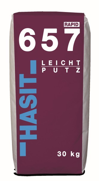 Hasit 657 Leichtputz rapid 30kg