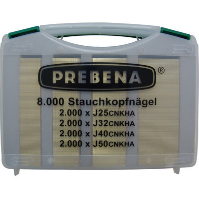 Prebena Befestigungsmittelset J-BOX im Koffer je 2.000 x J 25,32,40,50 CNKHA