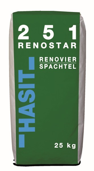 Hasit 251 RENOSTAR 25kg Renovierspachtel